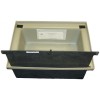 312018 Tool Tray Double Wide, 20 x 14 x 8" with Slide and Drop Lid, Outside Mount, Gray